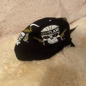 🌹4/$25 Dew Rag- Mens or Womens; “OUTLAW” Very cool look!